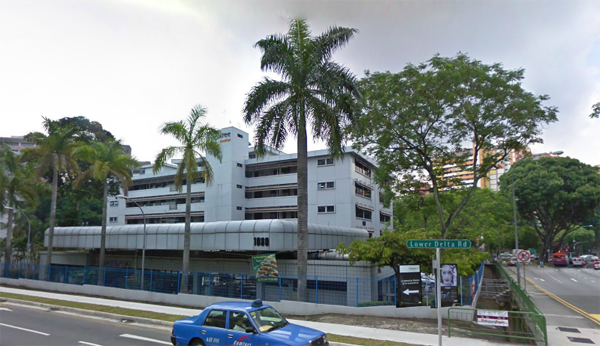 Our building on Lower Delta Road